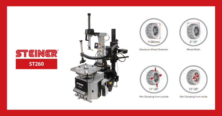 AA Takanini ST260 Tyre Changer product pic
